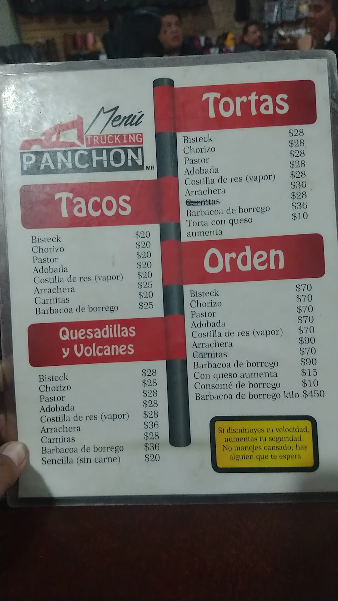 Tacos El Panchon Menu - Image 3