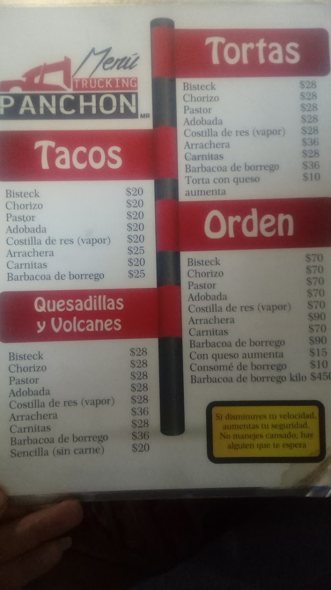 Tacos El Panchon Menu - Image 6